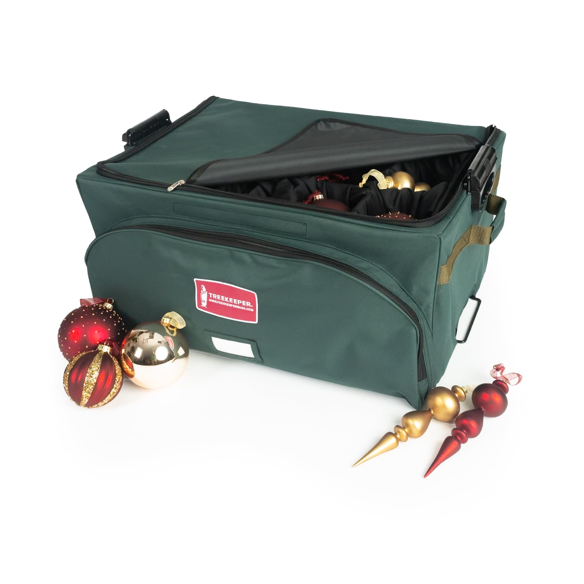 Amazon.com: TreeKeeper Adjustable Christmas Ornament Storage Box